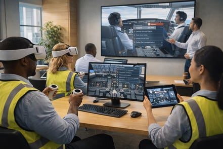 Blended Immersive Learning: How to Combine Desktop, Tablet, and VR for Maximum Impact