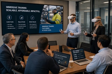 Immersive Training on a Budget: Why the Cost Barrier Was Never About the Technology
