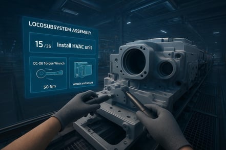 Training on the Tracks: How VR is Standardizing Subsystem Assembly in Rail Manufacturing