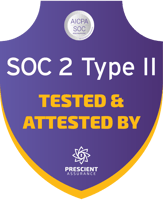 Prescient SOC2 Type 2 Badge