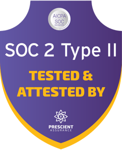 Prescient SOC2 Type 2 Badge
