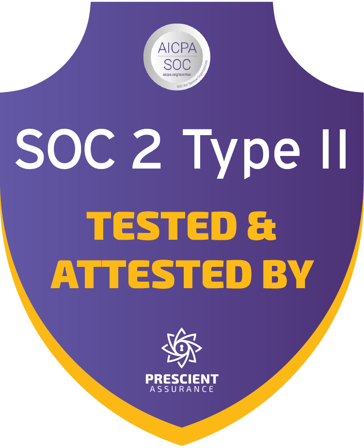 Prescient SOC2 Type 2 Badge