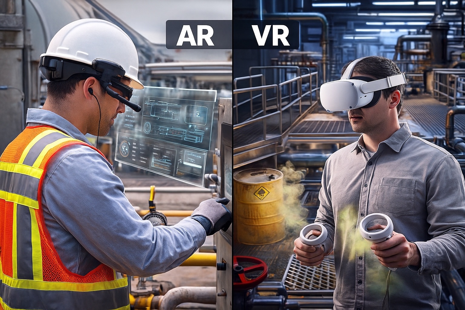 AR vs VR in Workforce Training - Header