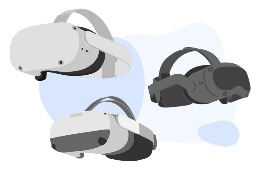 VR Headsets Oculus Quest Focus 3 Pico Neo